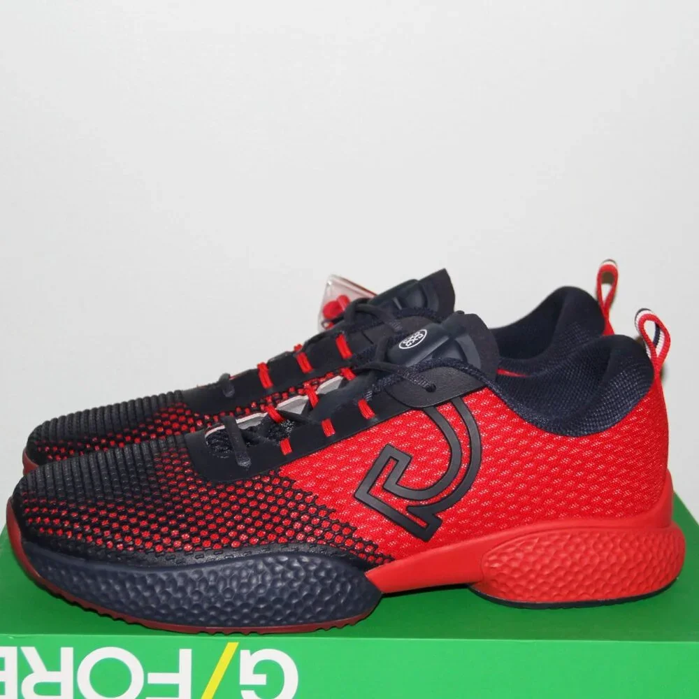 G/Fore Gradient QRT1 Pickleball Shoes Mens 12 Poppy Red Navy Blue